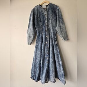 Vintage IDEAS Denim Dress Maxi